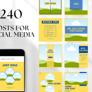 240 Real Estate Social Media Templates