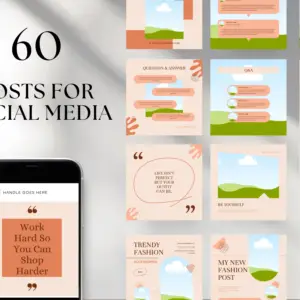 60 Lovely Fashion Social Media Templates