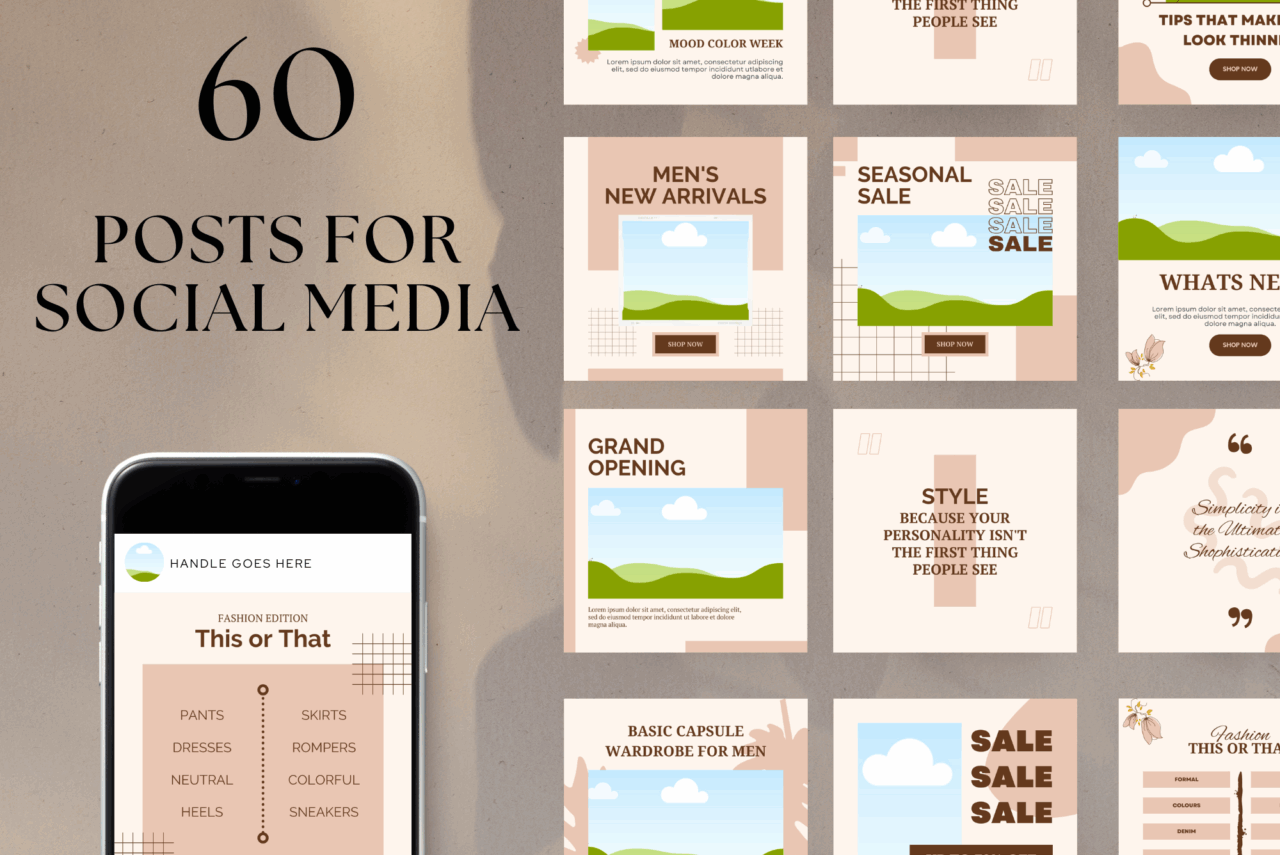 60 Marvelous Fashion Social Media Posts