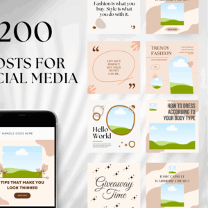Social Media Canva Templates Bundle