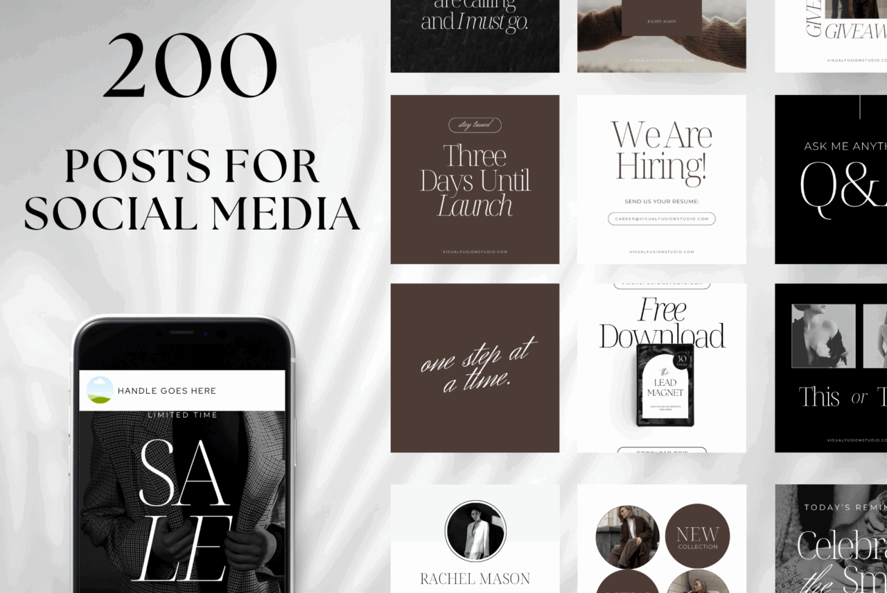 Social Media Canva Templates Bundle