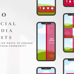 Food Blogger Story Canva Templates