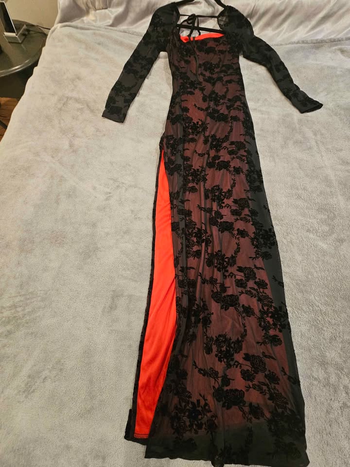 Gothic Glam Long Dress