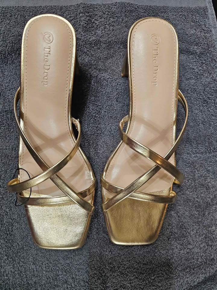 Golden Goddess Heeled Sandals